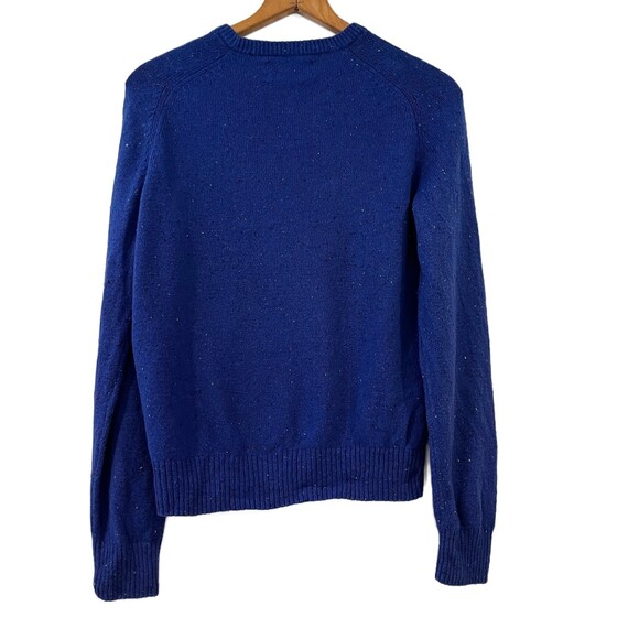 Original Penguin by Munsingwear Blue Flecked Pullover Crewneck Sweater Medium - Picture 2 of 5